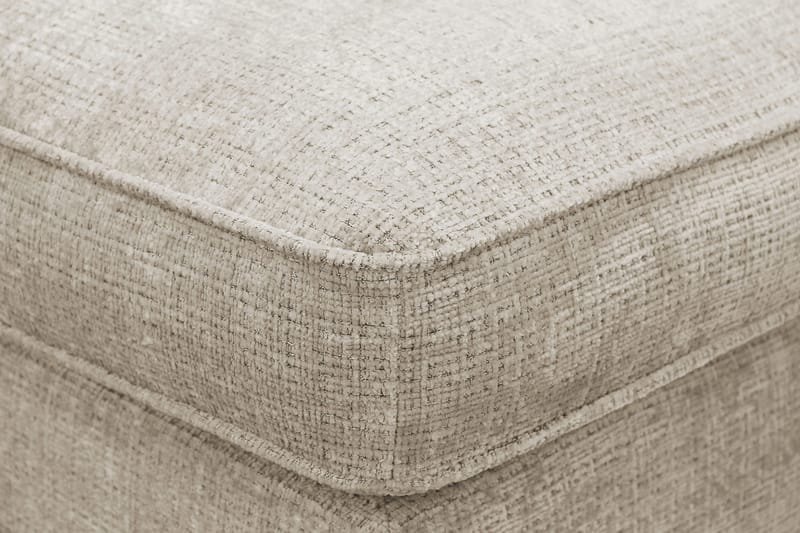 Rossita lyx Fotskammel - Beige Chenille - Møbler - Stoler & lenestoler - Krakk - Fotskammel