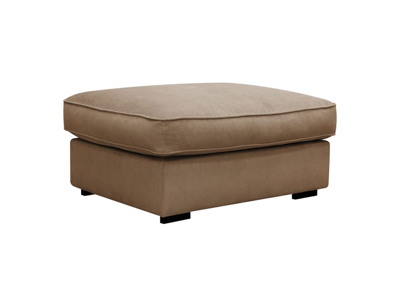 Rossita lyx Fotskammel - Brun Kordfløyel - Møbler - Stoler & lenestoler - Krakk - Fotskammel