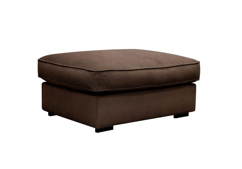Rossita lyx Fotskammel - Brun Kordfløyel - Møbler - Stoler & lenestoler - Krakk - Fotskammel