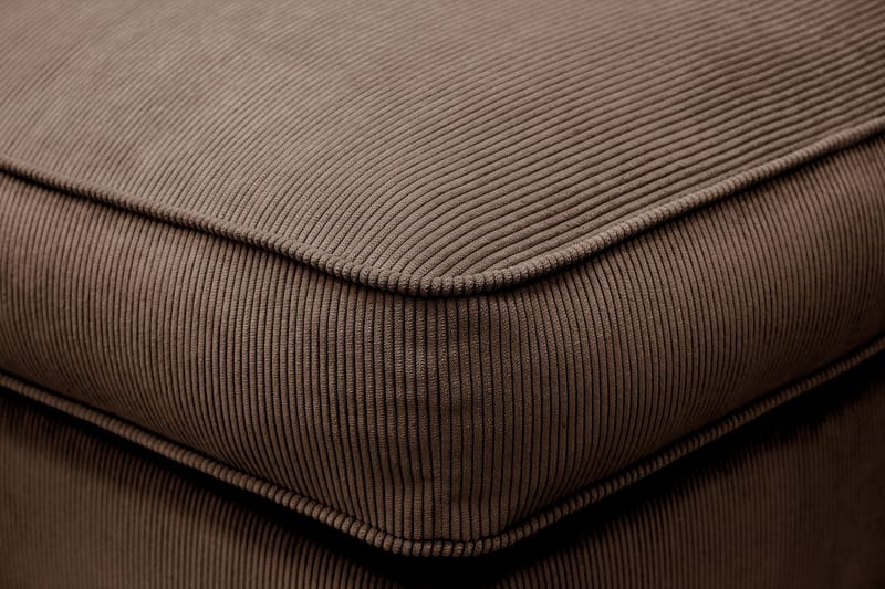 Rossita lyx Fotskammel - Brun Kordfløyel - Møbler - Stoler & lenestoler - Krakk - Fotskammel