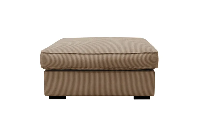 Rossita lyx Fotskammel - Brun Kordfløyel - Møbler - Stoler & lenestoler - Krakk - Fotskammel