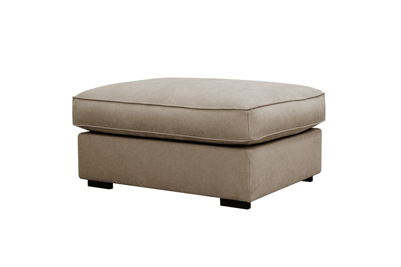 Rossita lyx Fotskammel - Brun Stoff - Møbler - Stoler & lenestoler - Krakk - Fotskammel