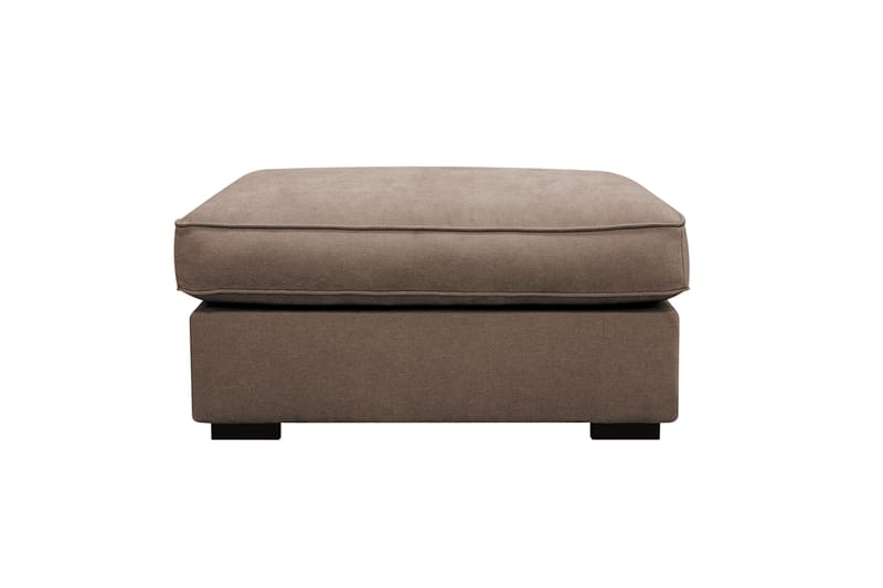 Rossita lyx Fotskammel - Brun Stoff - Møbler - Stoler & lenestoler - Krakk - Fotskammel