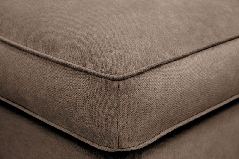 Rossita lyx Fotskammel - Brun Stoff - Møbler - Stoler & lenestoler - Krakk - Fotskammel