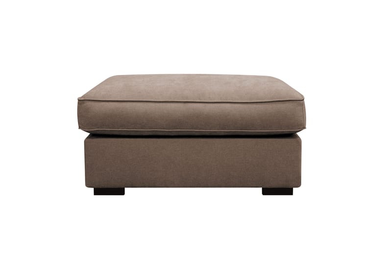 Rossita lyx Fotskammel - Brun Stoff - Møbler - Stoler & lenestoler - Krakk - Fotskammel