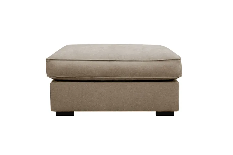 Rossita lyx Fotskammel - Brun Stoff - Møbler - Stoler & lenestoler - Krakk - Fotskammel