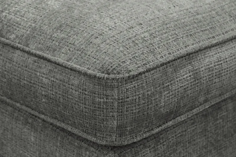 Rossita lyx Fotskammel - Grå Chenille - Møbler - Stoler & lenestoler - Krakk - Fotskammel