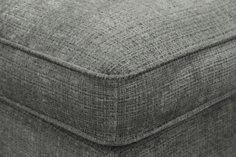 Rossita lyx Fotskammel - Grå Chenille - Møbler - Stoler & lenestoler - Krakk - Fotskammel