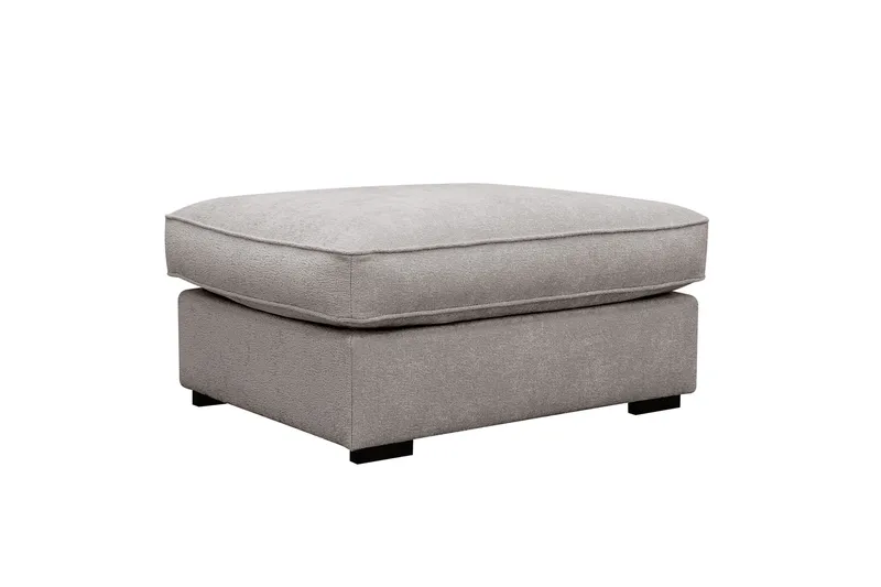 Rossita lyx Fotskammel - Grå/Brun Chenille - Møbler - Stoler & lenestoler - Krakk - Fotskammel