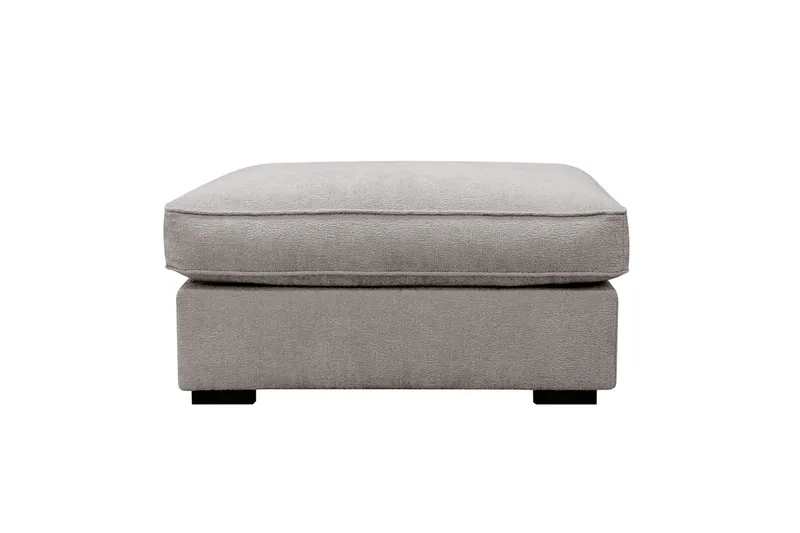 Rossita lyx Fotskammel - Grå/Brun Chenille - Møbler - Stoler & lenestoler - Krakk - Fotskammel