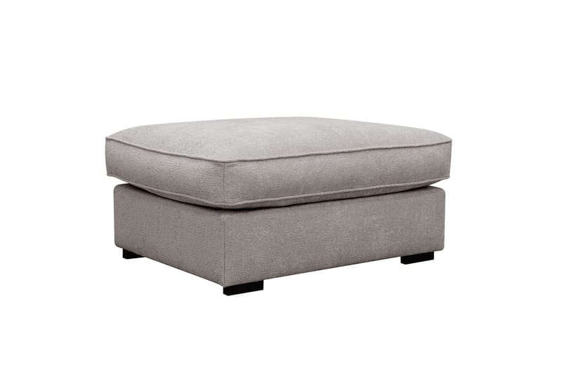 Rossita lyx Fotskammel - Grå/Brun Chenille - Møbler - Stoler & lenestoler - Krakk - Fotskammel