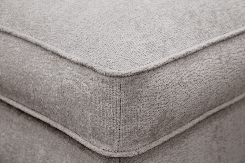 Rossita lyx Fotskammel - Grå/Brun Chenille - Møbler - Stoler & lenestoler - Krakk - Fotskammel