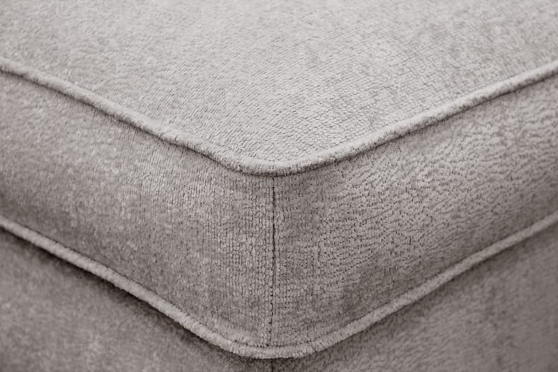 Rossita lyx Fotskammel - Grå/Brun Chenille - Møbler - Stoler & lenestoler - Krakk - Fotskammel