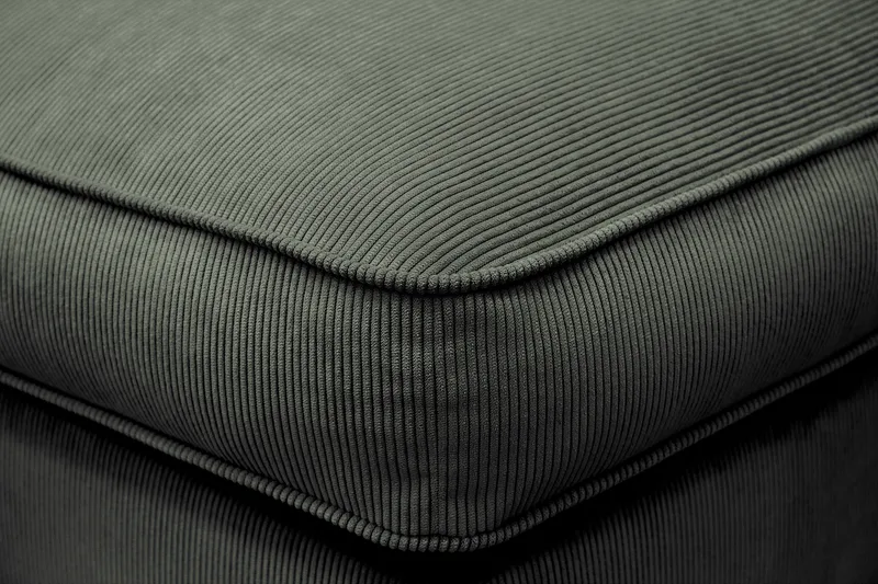 Rossita lyx Fotskammel - Mørk grønn Kordfløyel - Møbler - Stoler & lenestoler - Krakk - Fotskammel