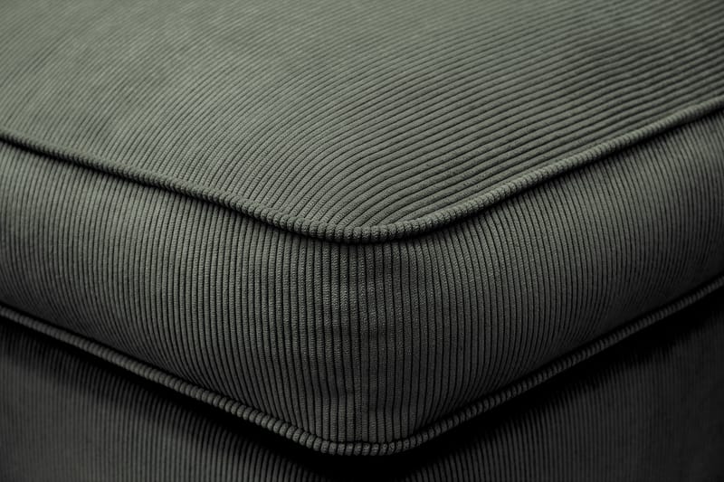 Rossita lyx Fotskammel - Mørk grønn Kordfløyel - Møbler - Stoler & lenestoler - Krakk - Fotskammel