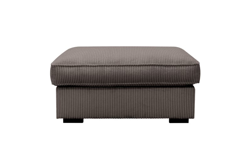 Rossita lyx Fotskammel - Mørkegrå Kordfløyel - Møbler - Stoler & lenestoler - Krakk - Fotskammel