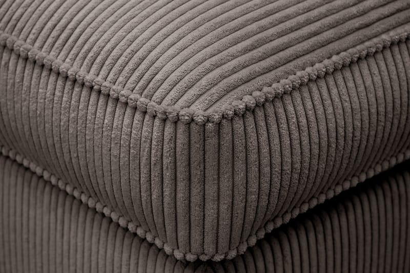 Rossita lyx Fotskammel - Mørkegrå Kordfløyel - Møbler - Stoler & lenestoler - Krakk - Fotskammel