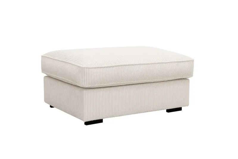 Rossita lyx Fotskammel - Offwhite Manchester - Møbler - Stoler & lenestoler - Krakk - Fotskammel