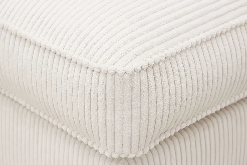 Rossita lyx Fotskammel - Offwhite Manchester - Møbler - Stoler & lenestoler - Krakk - Fotskammel