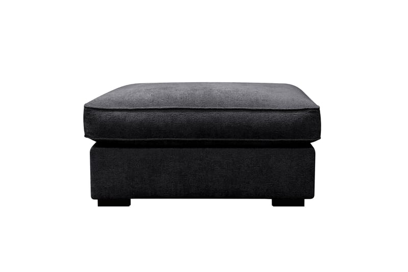 Rossita lyx Fotskammel - Svart Chenille - Møbler - Stoler & lenestoler - Krakk - Fotskammel