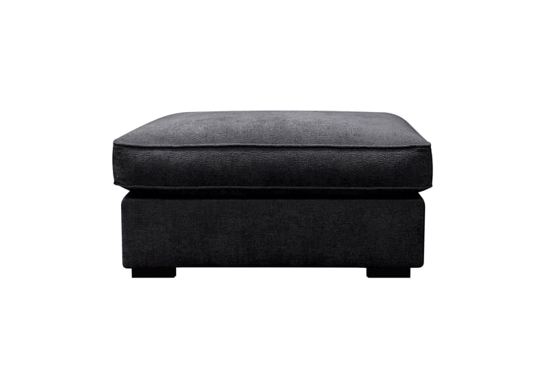 Rossita lyx Fotskammel - Svart Chenille - Møbler - Stoler & lenestoler - Krakk - Fotskammel