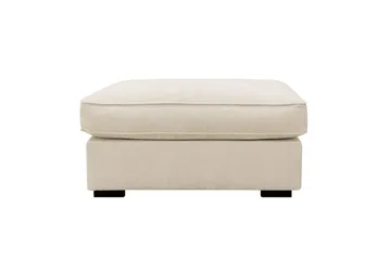 Rossita lyx Fotskammel - Trenza 06, Beige Chenille - Møbler - Stoler & lenestoler - Krakk - Fotskammel