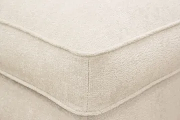 Rossita lyx Fotskammel - Trenza 06, Beige Chenille - Møbler - Stoler & lenestoler - Krakk - Fotskammel