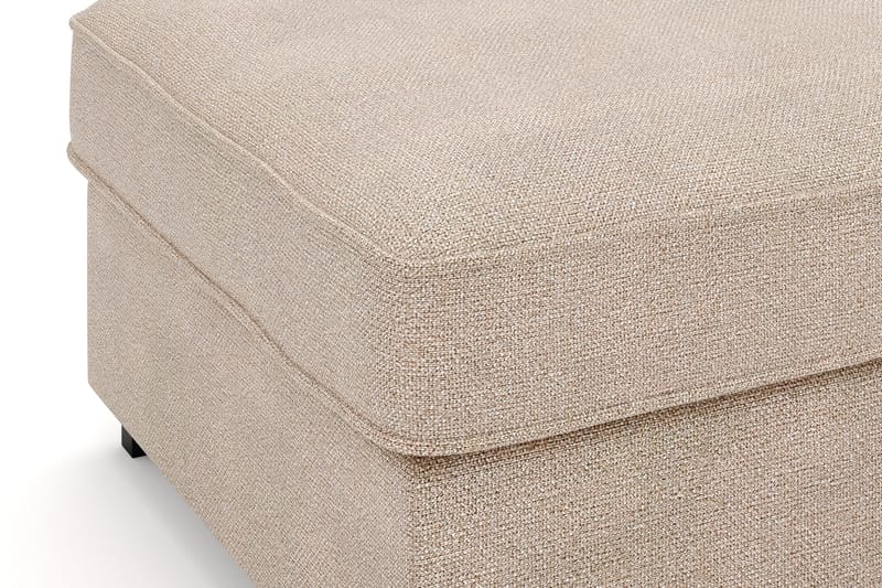 Rossita Puf i Stoff - Beige - Møbler - Stoler & lenestoler - Krakk - Fotskammel