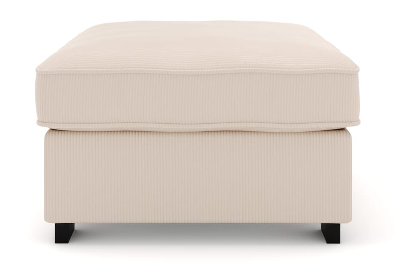 Rossita Puf i Kordfløyel - Beige - Møbler - Stoler & lenestoler - Krakk - Fotskammel