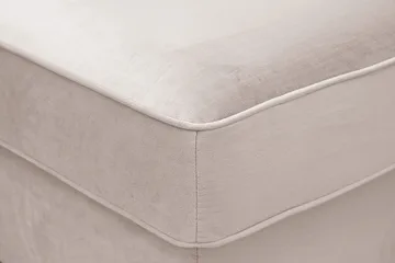 Rossita Puf i Fløyel - Beige - Møbler - Stoler & lenestoler - Krakk - Fotskammel