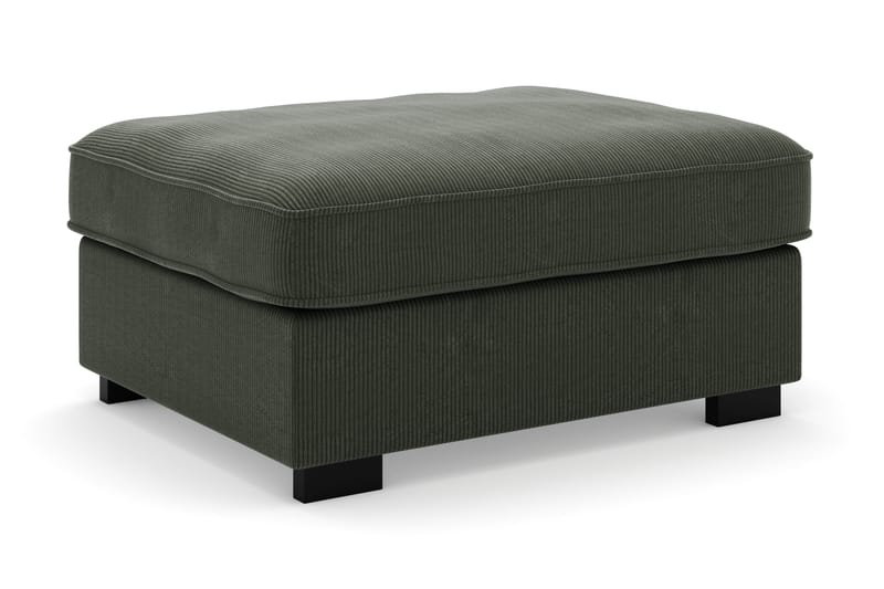 Rossita Puf i Kordfløyel, Mørkegrønn