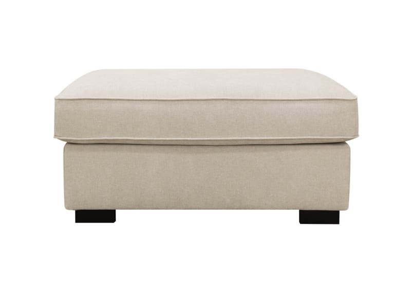 Rossita Puf i Fløyel - Beige - Møbler - Stoler & lenestoler - Krakk - Fotskammel