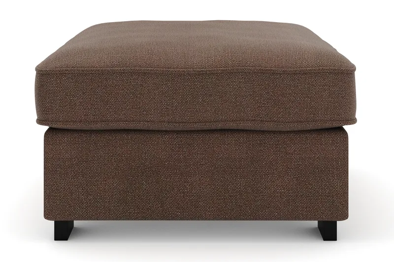 Rossita Puf i Stoff - Brun - Møbler - Stoler & lenestoler - Krakk - Fotskammel