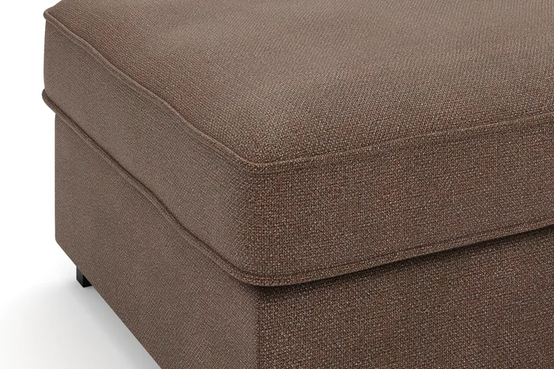 Rossita Puf i Stoff - Brun - Møbler - Stoler & lenestoler - Krakk - Fotskammel