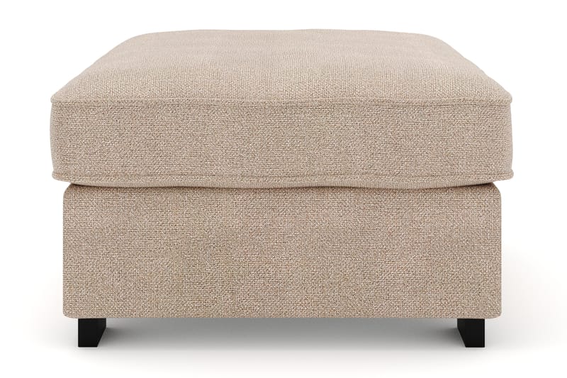 Rossita Puf i Stoff - Beige - Møbler - Stoler & lenestoler - Krakk - Fotskammel