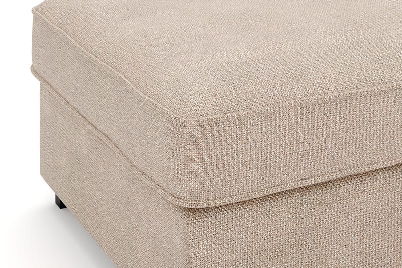 Rossita Puf i Stoff - Beige - Møbler - Stoler & lenestoler - Krakk - Fotskammel