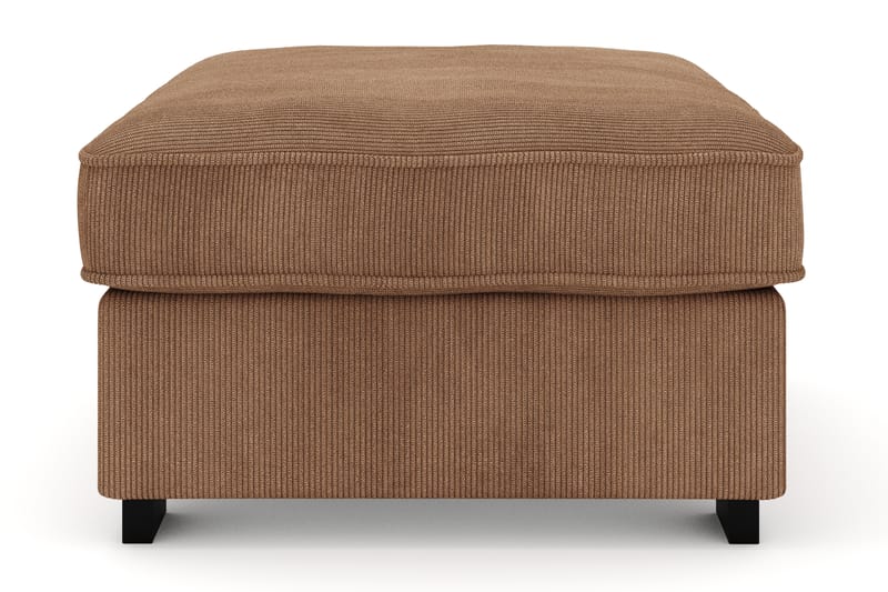 Rossita Puf i Kordfløyel - Brun - Møbler - Stoler & lenestoler - Krakk - Fotskammel
