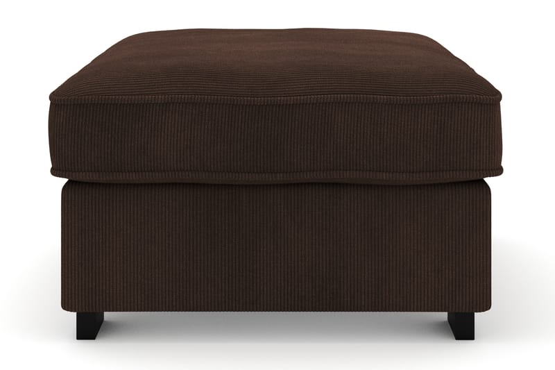 Rossita Puf i Kordfløyel - Brun - Møbler - Stoler & lenestoler - Krakk - Fotskammel