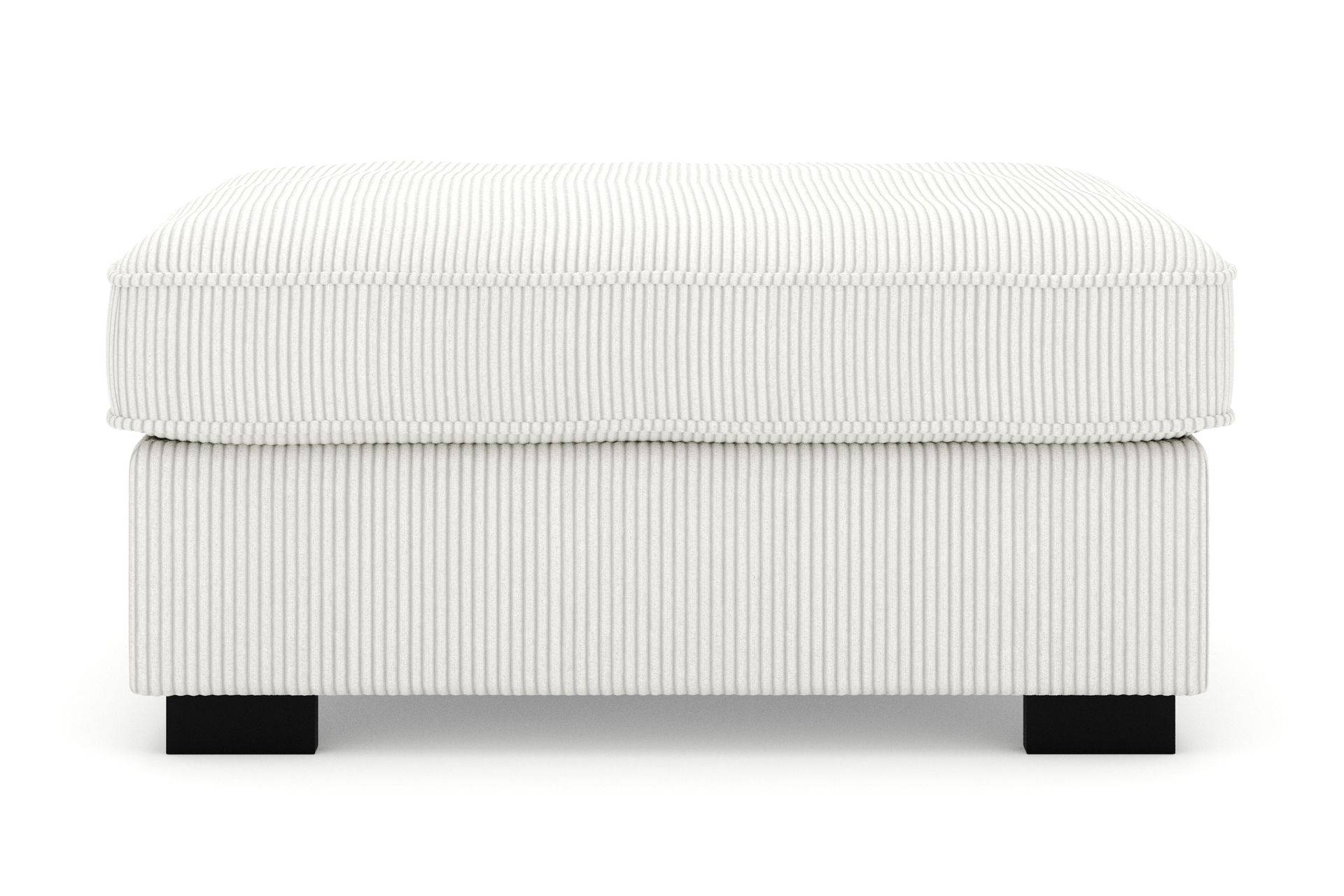 Rossita Puf i Kordfløyel - Offwhite