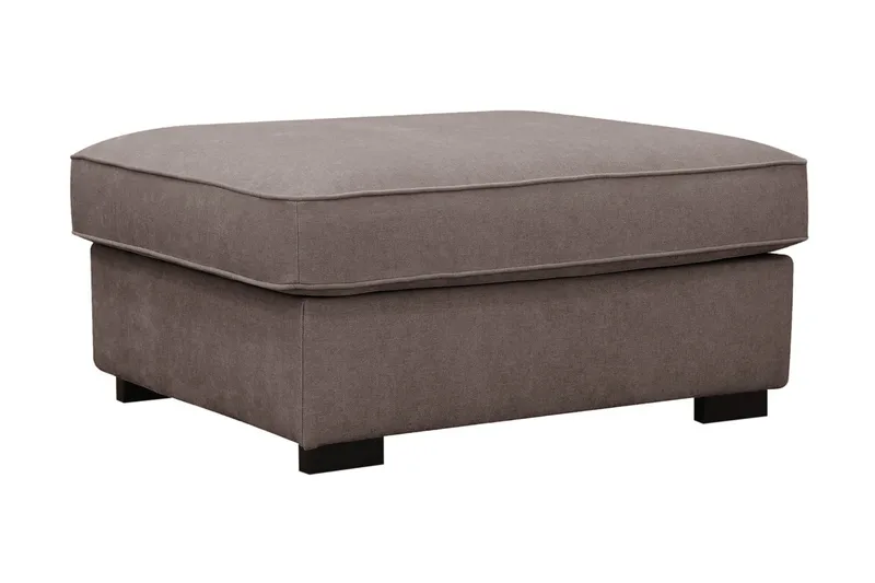 Rossita Puf i Stoff - Brun - Møbler - Stoler & lenestoler - Krakk - Fotskammel