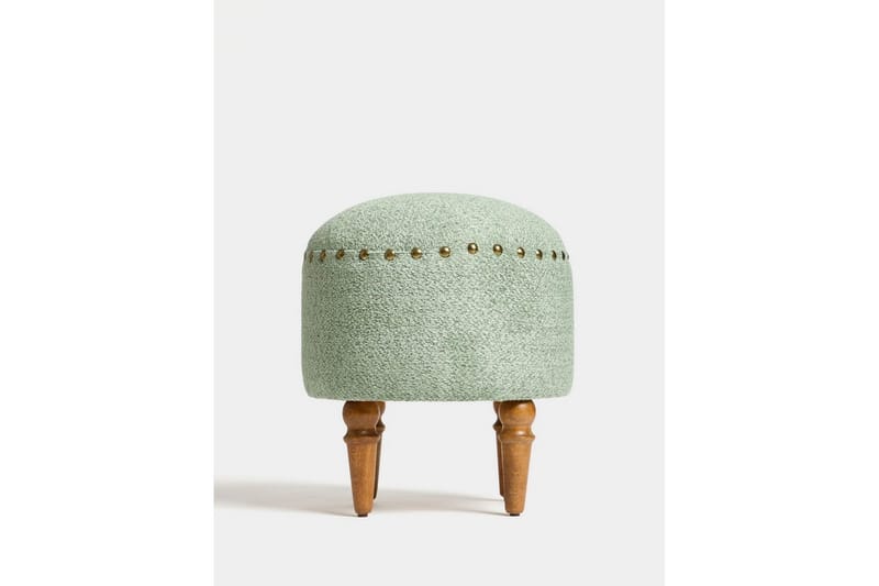 Rubby Fotpall 38 cm - Grønn - Møbler - Stoler & lenestoler - Krakk - Fotskammel