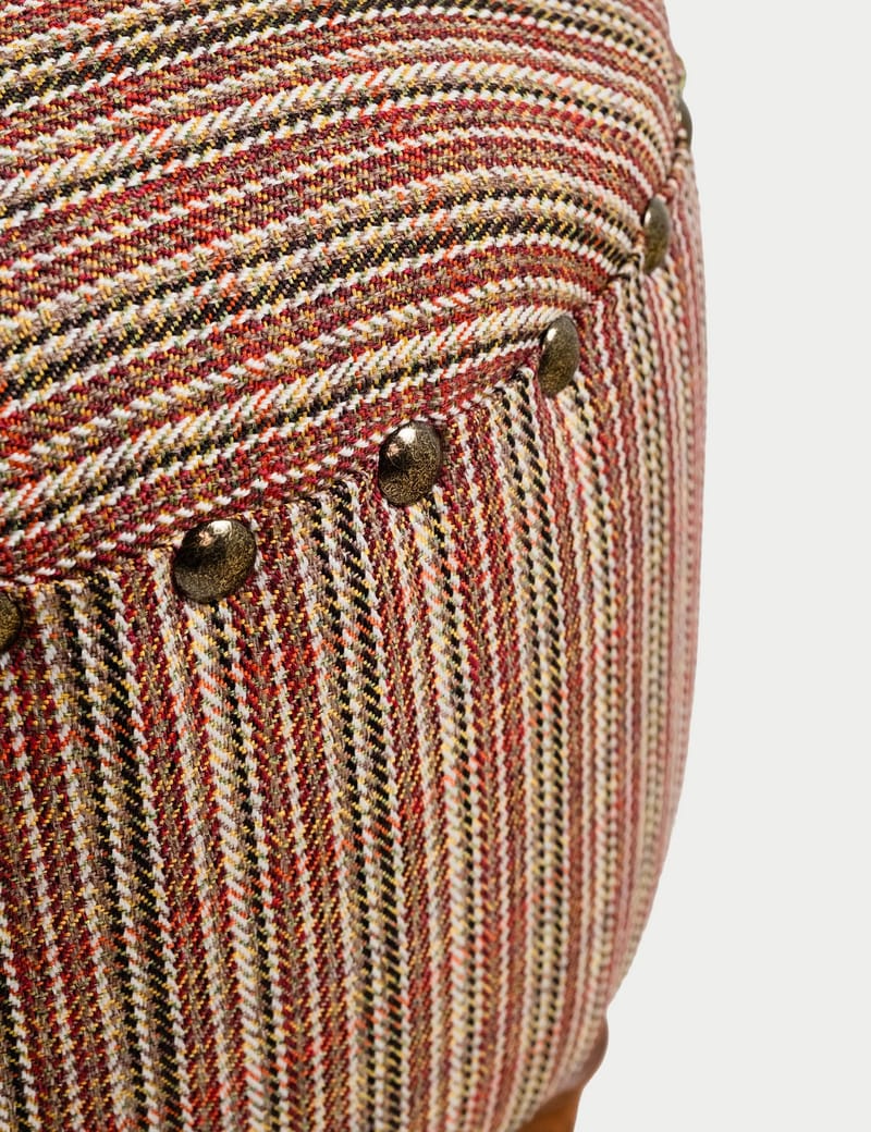 Rubby sittepuff 38 cm rund - Flerfarget - Møbler - Stoler & lenestoler - Krakk - Fotskammel