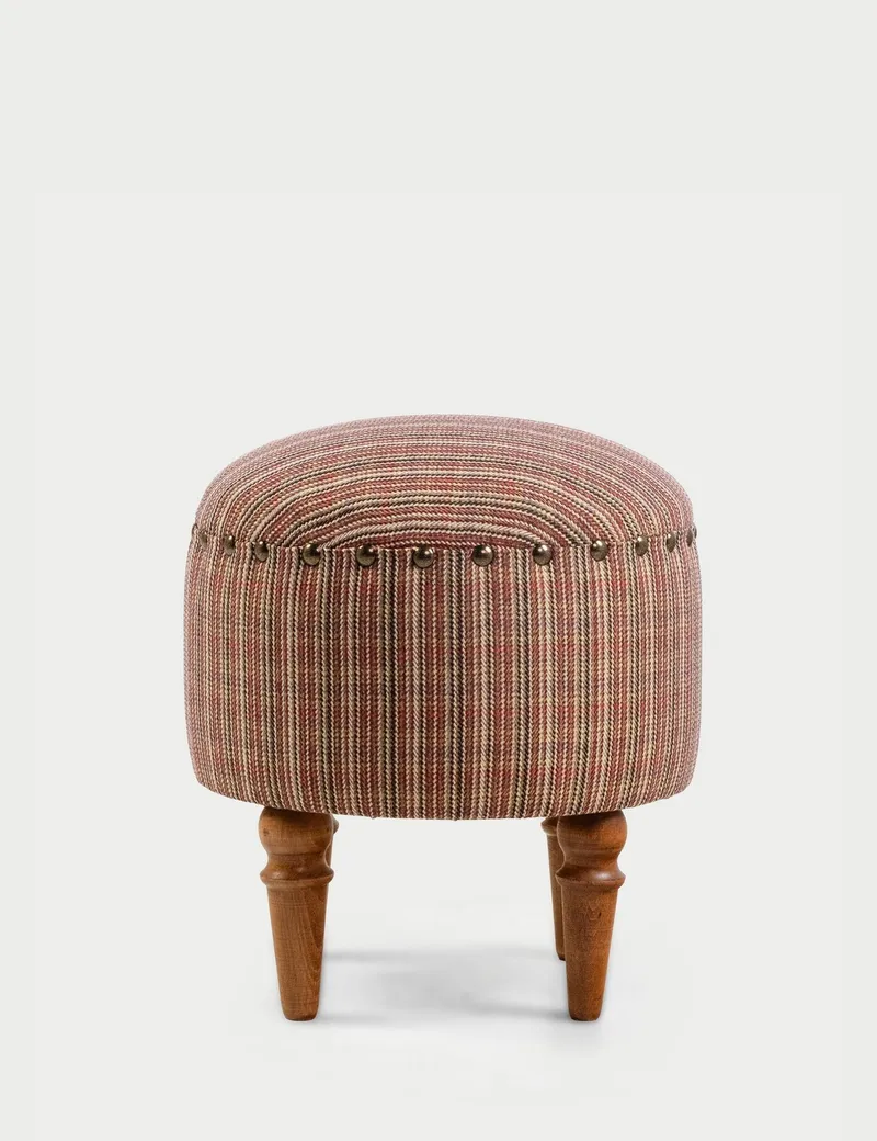 Rubby sittepuff 38 cm rund - Flerfarget - Møbler - Stoler & lenestoler - Krakk - Fotskammel