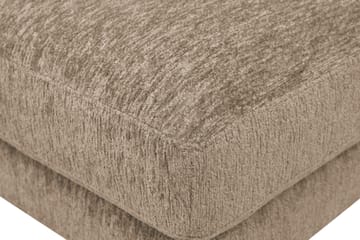 Scandi fotskammel i chenille - Mørk beige - Møbler - Stoler & lenestoler - Krakk - Fotskammel