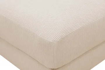 Scandi fotskammel i Kordfløyel - Beige - Møbler - Stoler & lenestoler - Krakk - Fotskammel