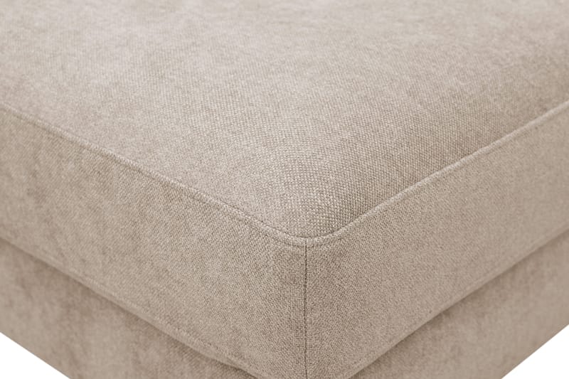 Scandi fotskammel i stoff - Beige - Møbler - Stoler & lenestoler - Krakk - Fotskammel
