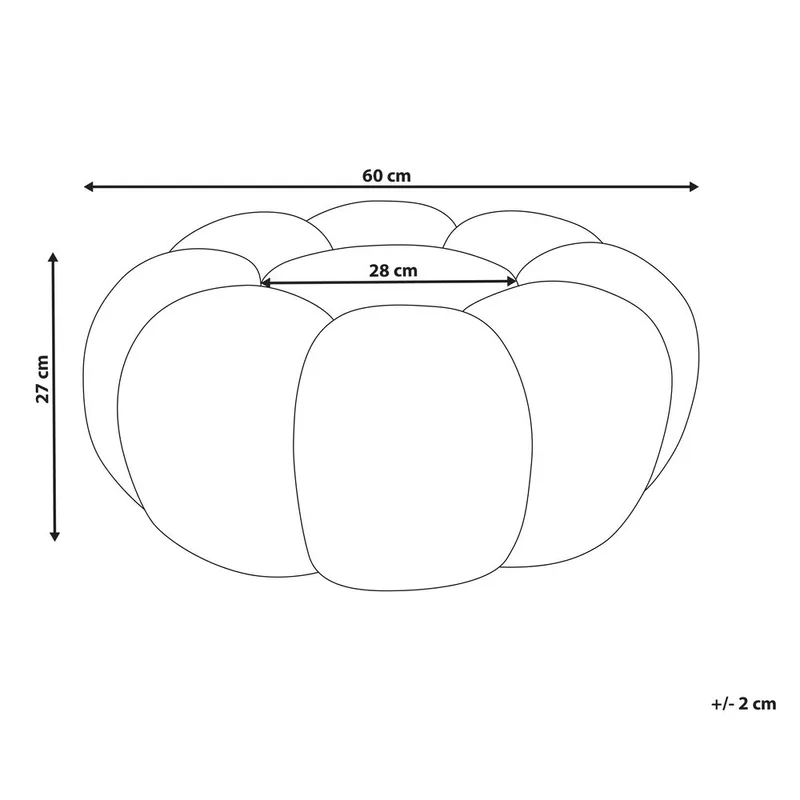 Sekk Beaufort - Brun - Møbler - Stoler & lenestoler - Krakk - Puff