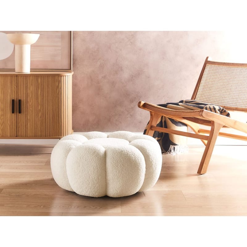 Sekk Beaufort - Hvit - Møbler - Stoler & lenestoler - Krakk - Puff