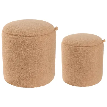 Sekk Berea 2-pakning - Brun - Møbler - Stoler & lenestoler - Krakk - Puff