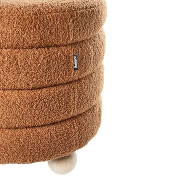 Sekk Chilly - Brun, lyst tre - Møbler - Stoler & lenestoler - Krakk - Puff
